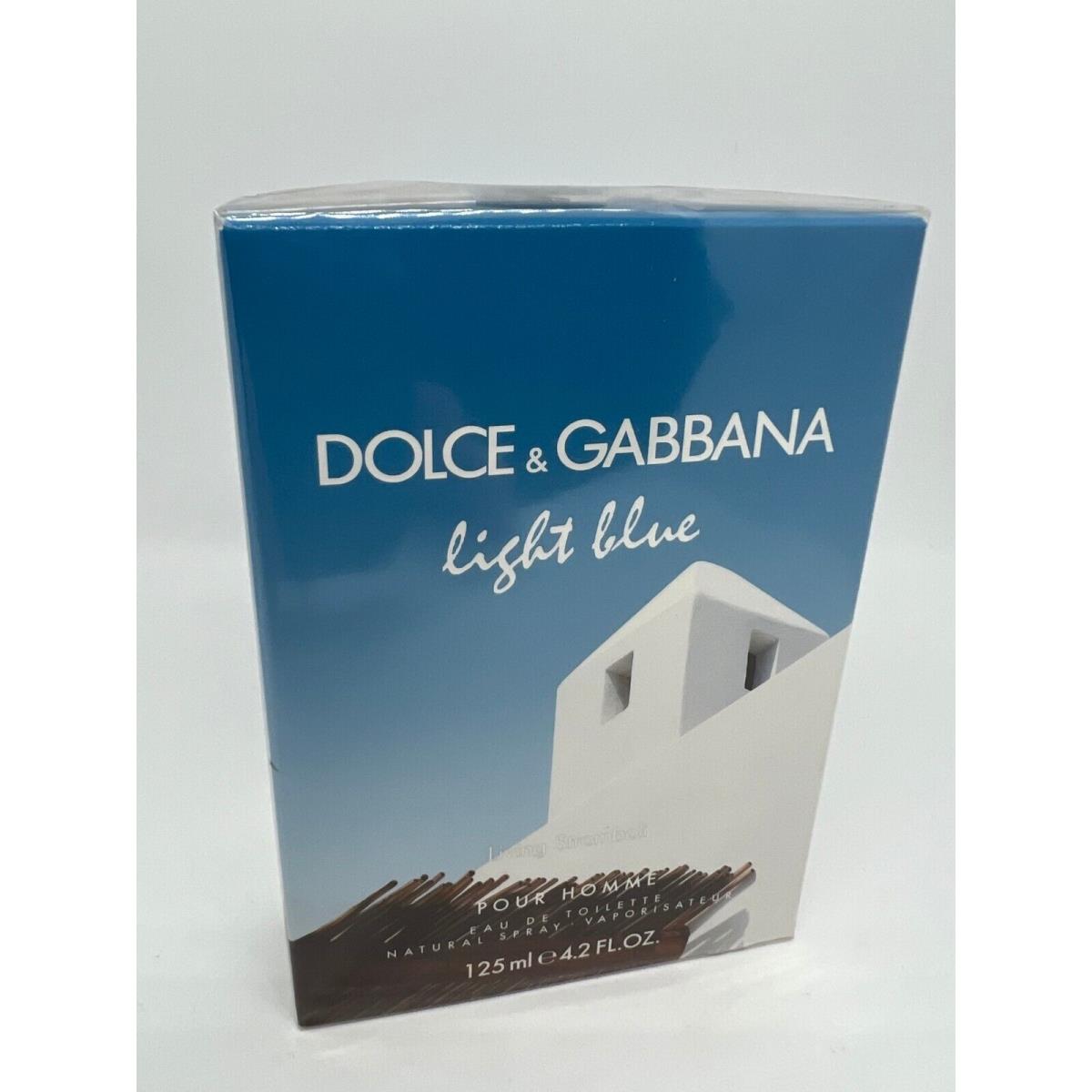 Dolce Gabbana Light Blue Living Stromboli Pour Homme 4.2 Oz/ 125 ML Edt Spray