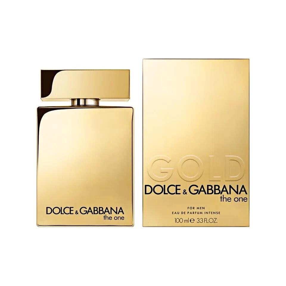 The One Gold by Dolce Gabbana 3.3oz Edp Intense For Men Box