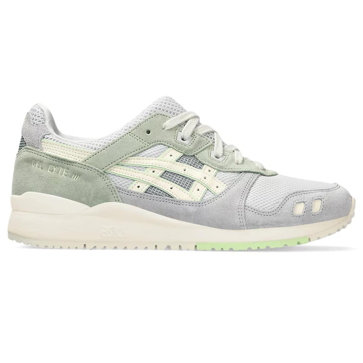 Asics Gel-lyte Iii OG Glacier Grey/cream 1203A330-020 Men`s Size 8 Medium - Multicolor