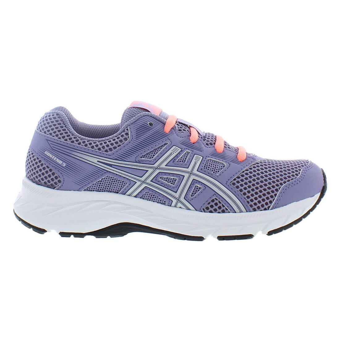 Asics Contend 5 Gs Girls Shoes Size 7 Color: Purple/pink