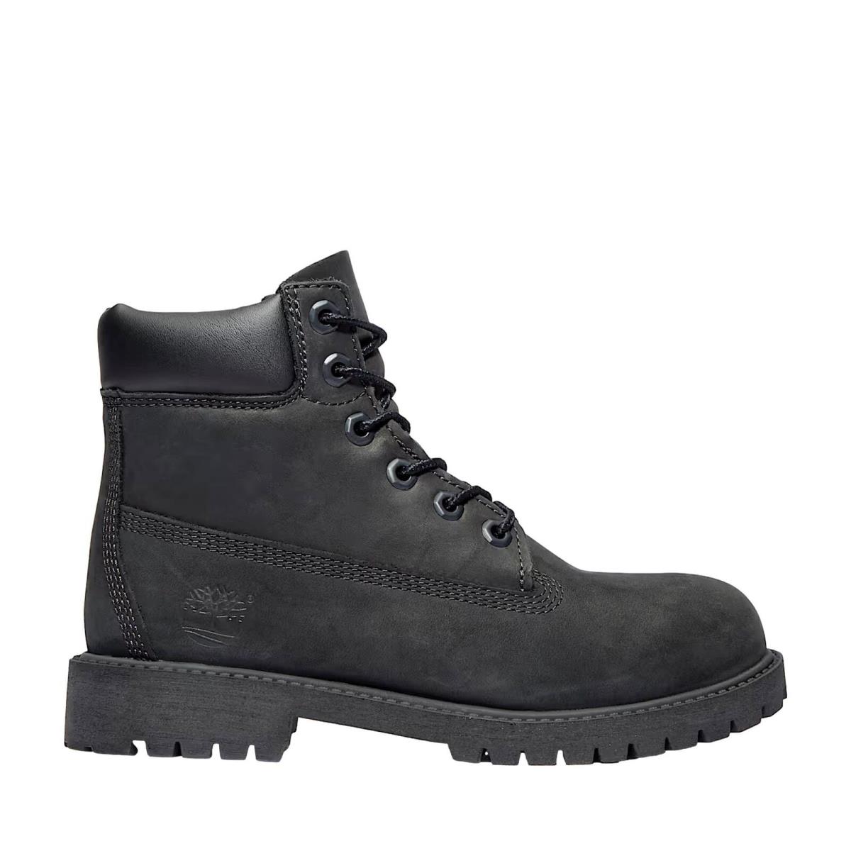 Timberland Premium 6 Inch Waterproof Boot Black Nubuck TB 012907 001