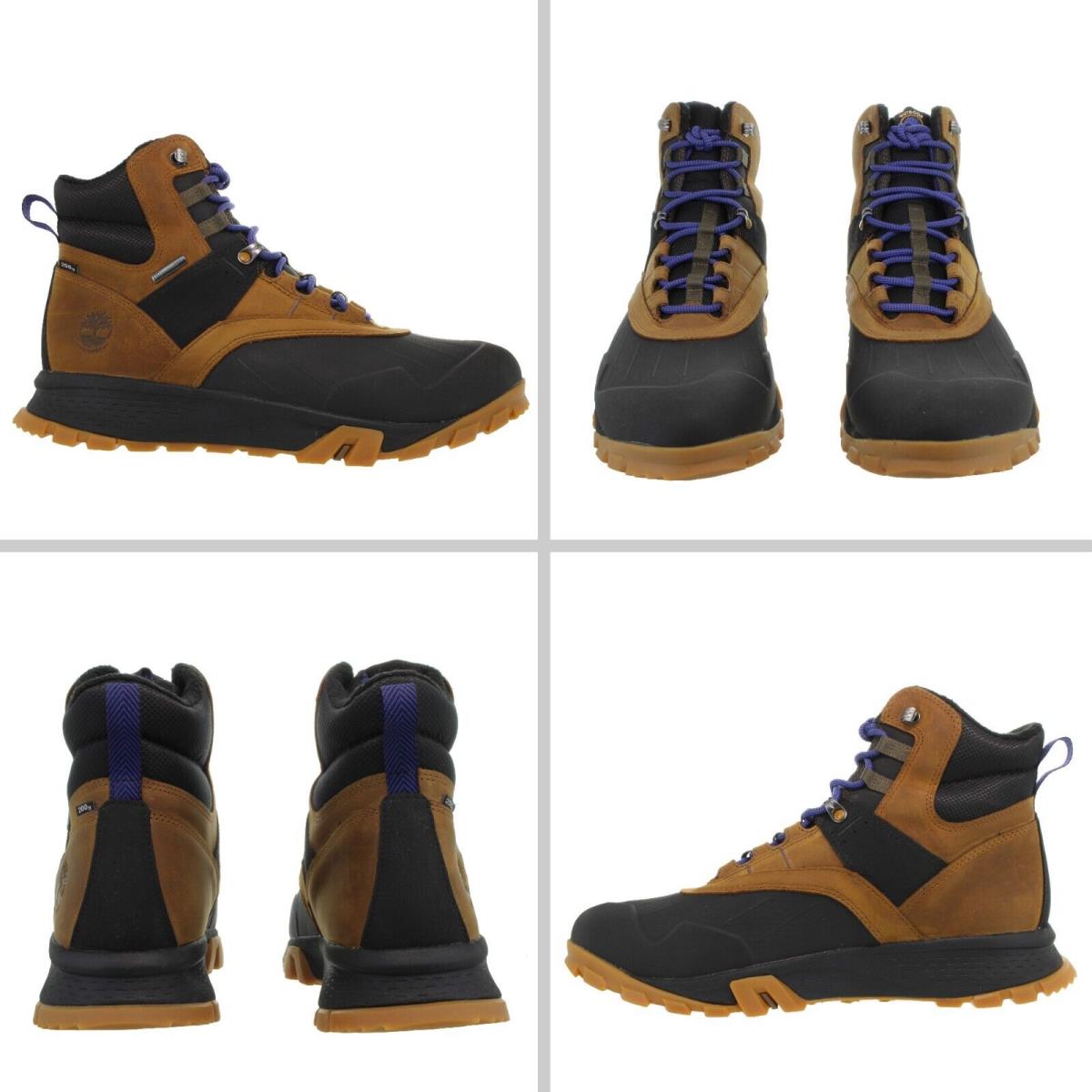 Timberland Men`s MT Lincoln Waterproof Rust - Black Hiking Boots