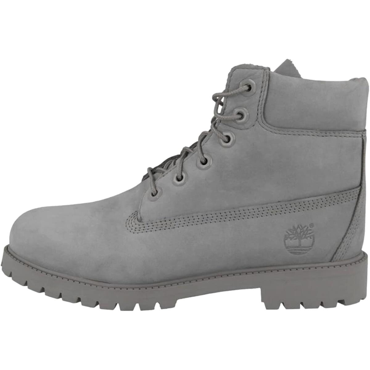 Timberland Premium 6 Inch Waterproof Boot Medium Grey Nubuck TB 0A172F 065