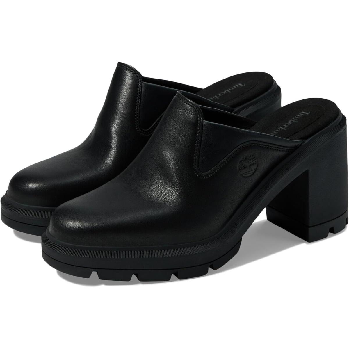 Women`s Shoes Timberland Allington Heights Clog Heels TB0A64UMW021 Black