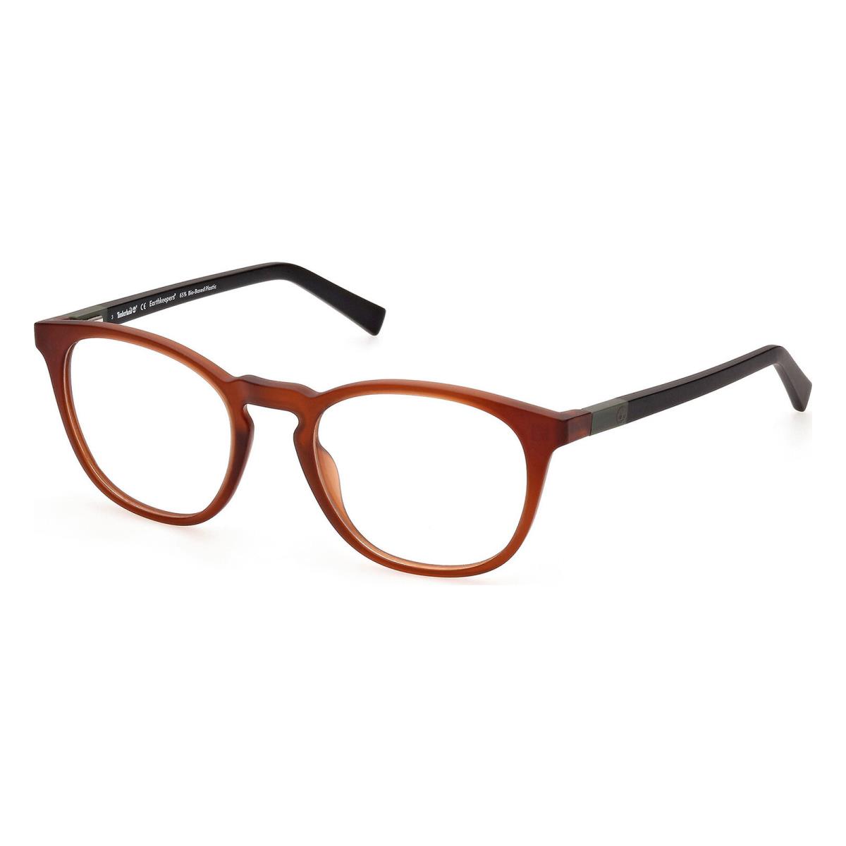 Timberland TB1766-049-51 Matte Dark Brown Eyeglasses