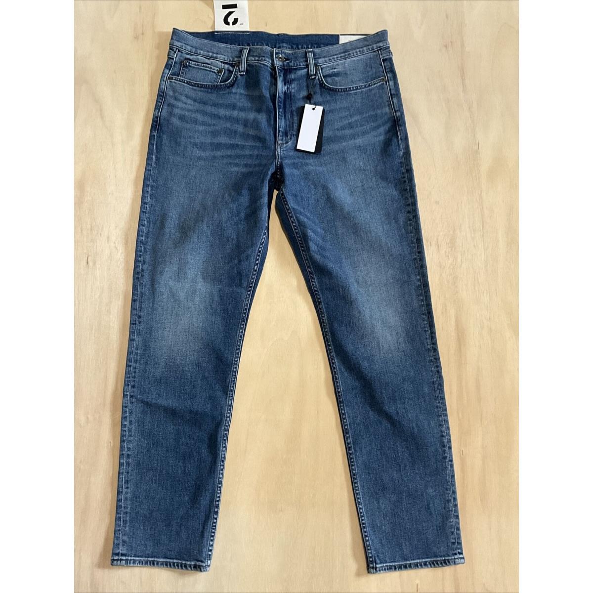 Rag Bone Fit 2 Brockie Slim Stretch Jeans Blue Indigo Size 38/32