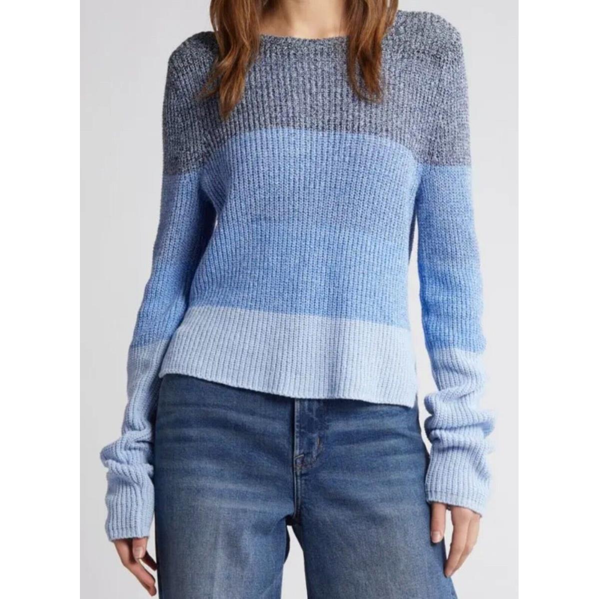 Rag Bone Kati Crewneck Color Block Sweater Size XS