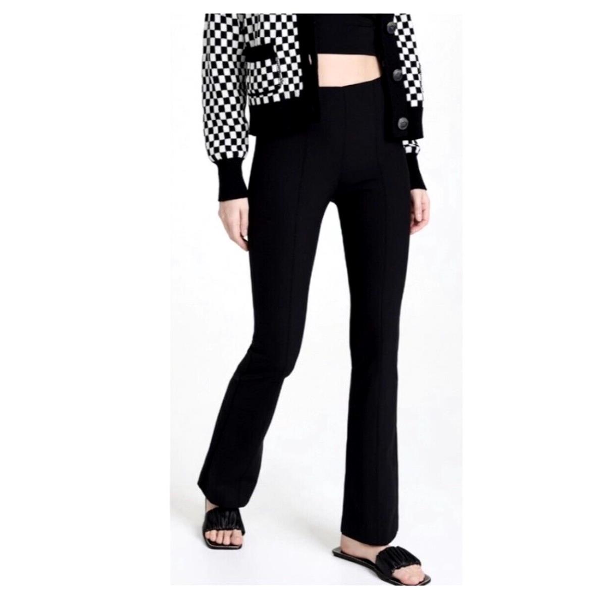 Rag Bone Simone Flare Pants in Black Size 8 Retail