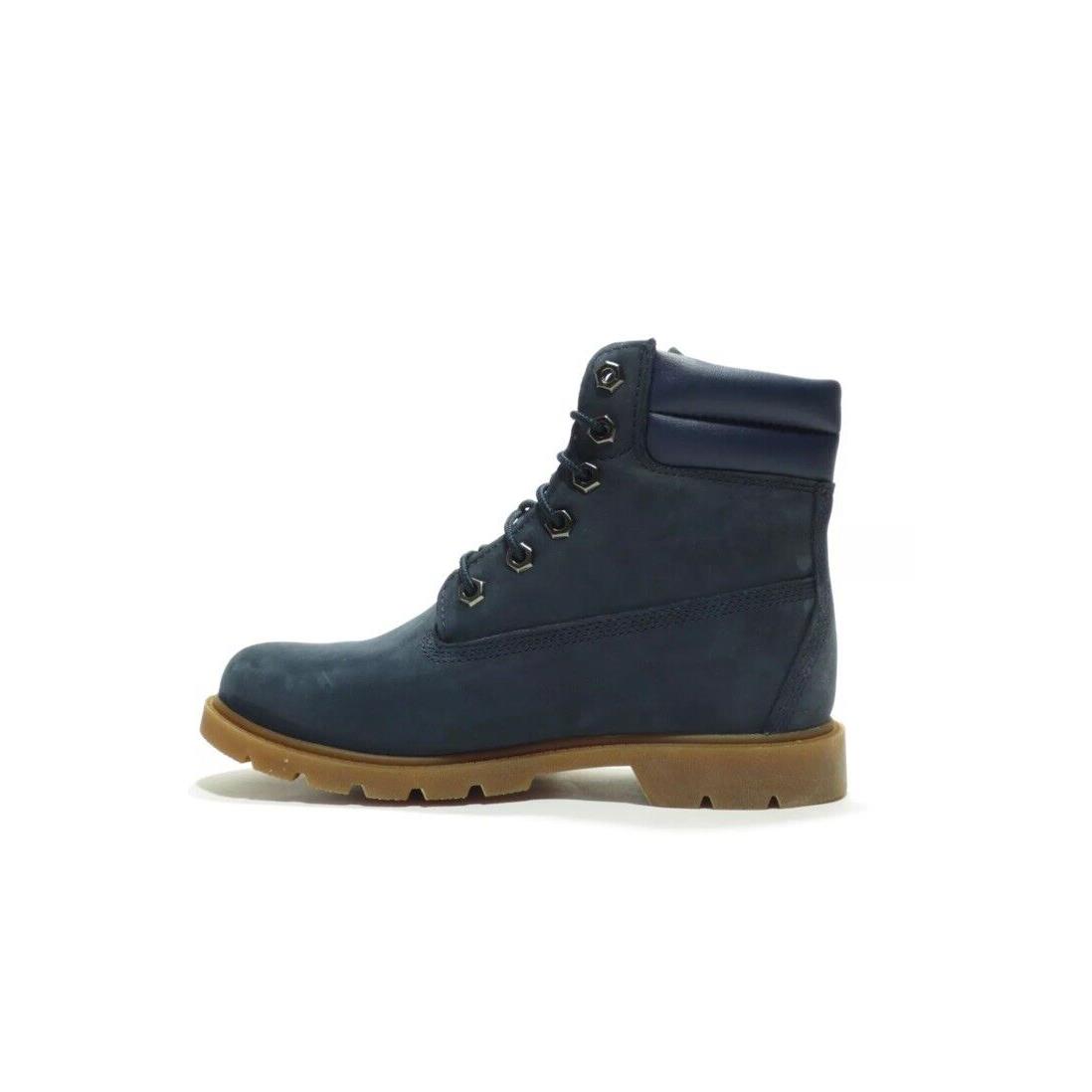 Timberland Women`s Linden Woods 6 Inch Waterproof Work Boots Navy Blue