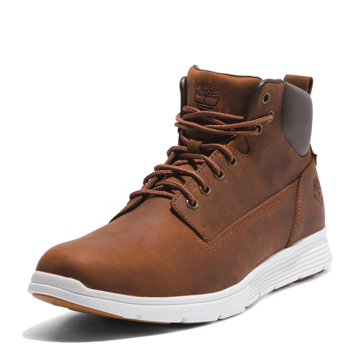 Timberland Men`s Killington Mid Lace Up Sneaker Rust Full Grain 10.5