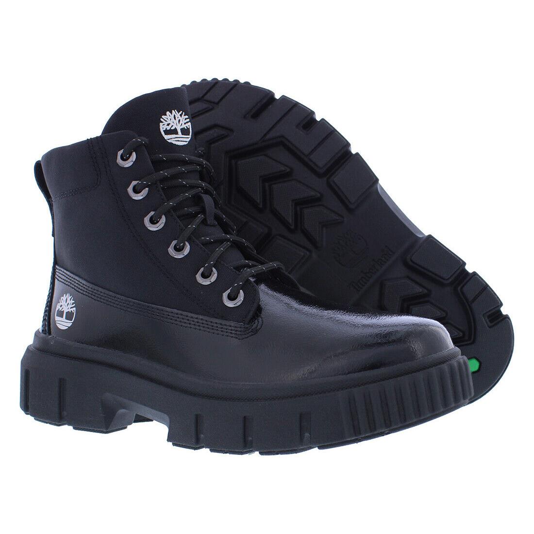 Timberland Greyfield Womens Shoes Size 9.5 Color: Black/black Shiny Suede