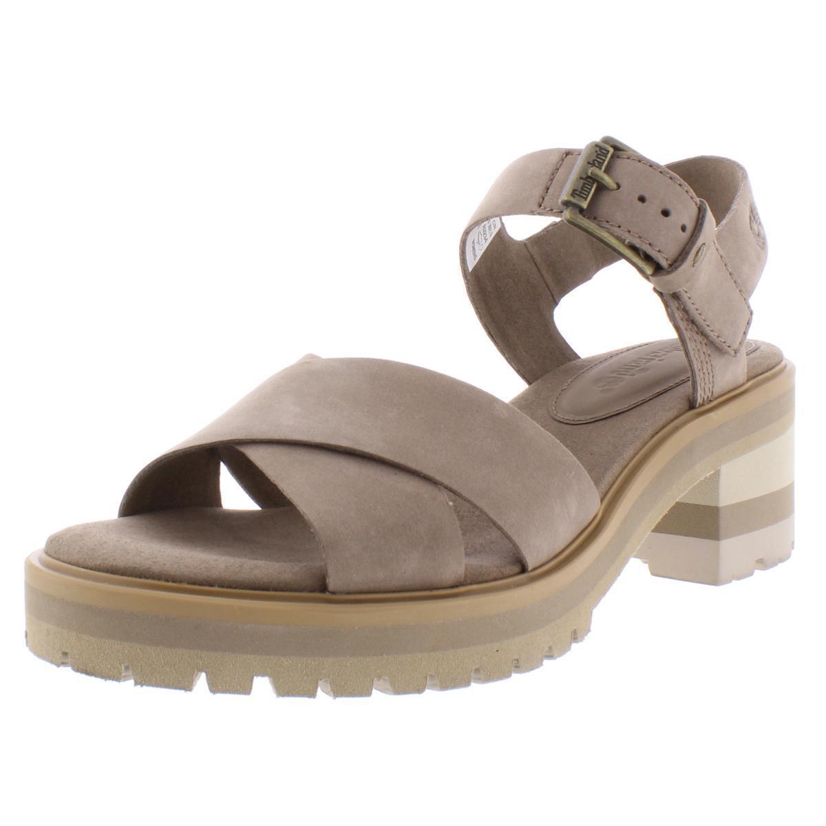 Timberland Womens Violet Marsh Taupe Platforms Shoes 6.5 Medium B M Bhfo 9757