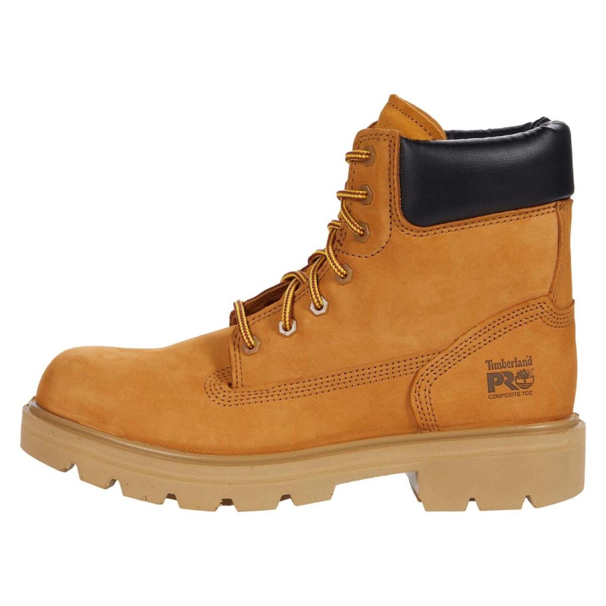 Timberland Pro Z31125 Men`s Sawhorse 6 Composite Safety Toe Work Boots Size 6 M