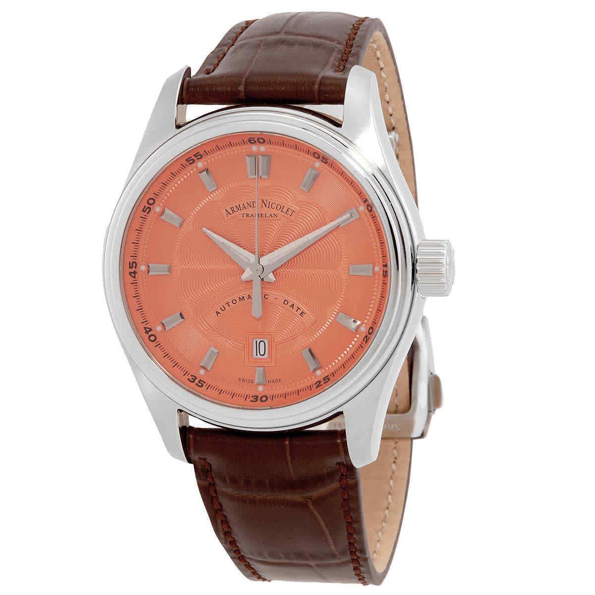 Armand Nicolet MH2 Automatic Men`s Watch A640A-SM-P840MR2