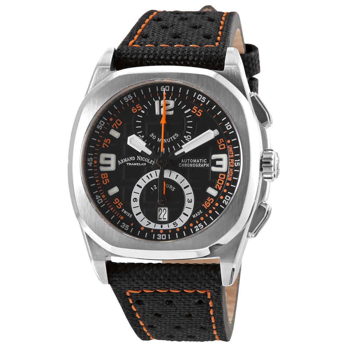 Armand Nicolet JH9 Chronograph Automatic Men`s Watch Mpn: A668HAA-NO-P0668NO8