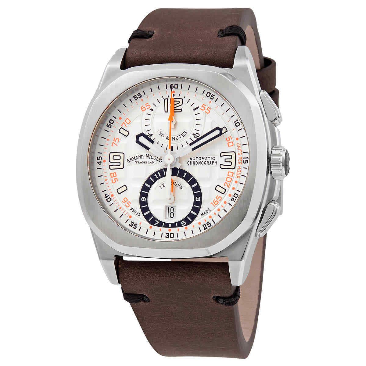 Armand Nicolet JH9 Chronograph Automatic Mens Watch A668HAA-AO-PK4140TM