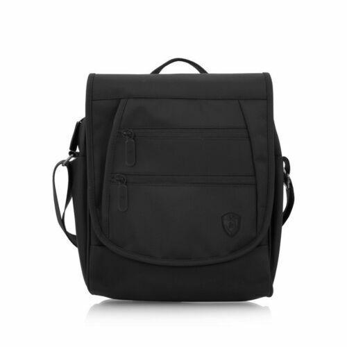 Heys 30102 Hi Lite Black Cross Body Messenger