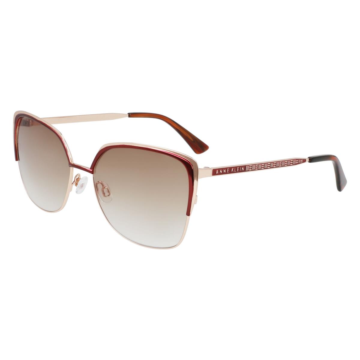 Anne Klein AK7080 Merlot 612 Sunglasses