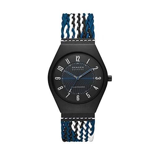 Skagen SKW6868 Sams Series Blue White Green Strap Multicolor Woven Strap Fabric