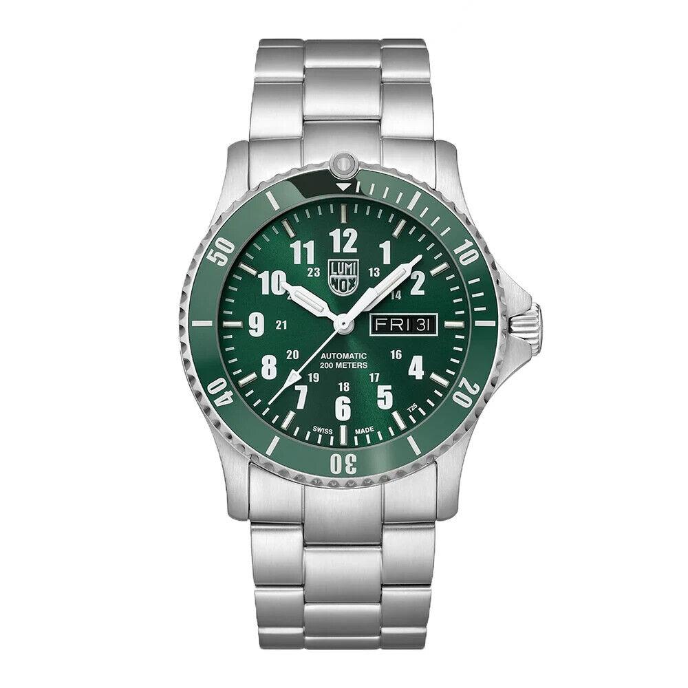 Luminox Green 42mm Automatic Sport Timer Dive Men`s Watch XS.0937