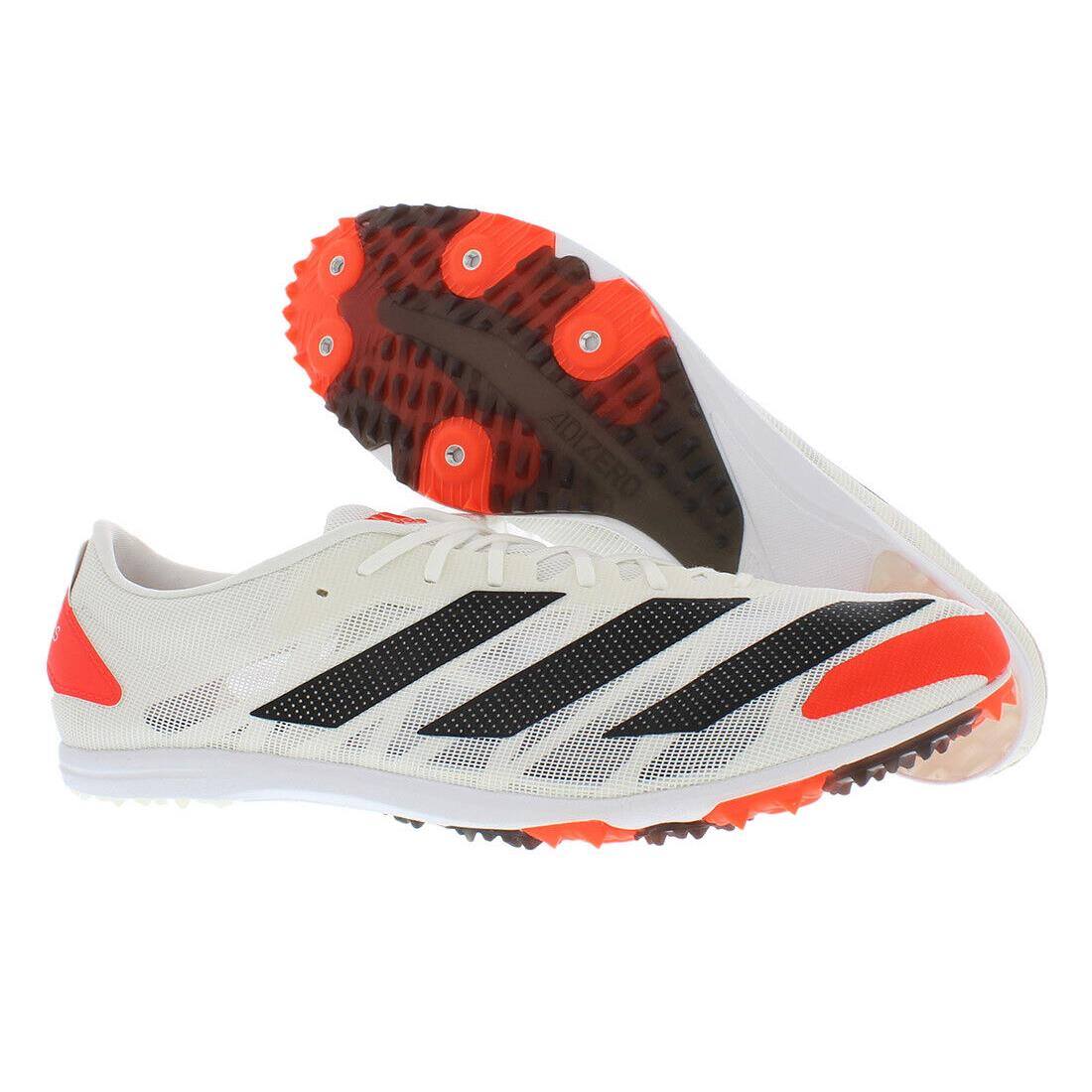 Adidas Adizero Xcs Unisex Shoes Size 13 Color: Cloud White/core Black/solar Red