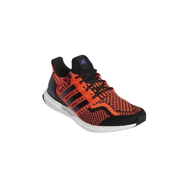 Adidas Men`s Ultraboost 5.0 Dna Shoes Solar Red/black - 10