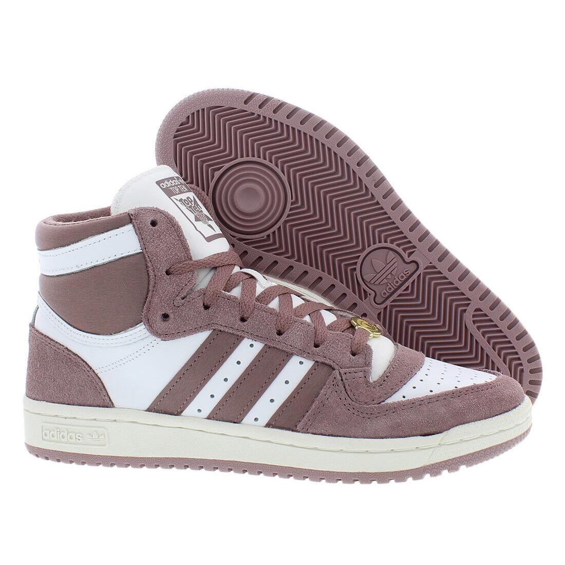 Adidas Top Ten Rb Womens Shoes Size 8 Color: Cloud White/purple/off-white - Cloud White/Purple/Off-White, Main: White