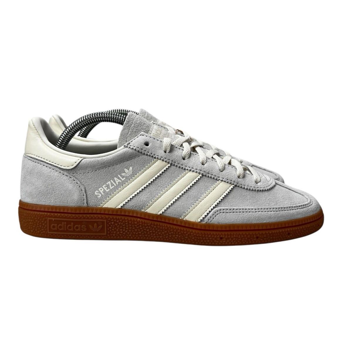 Adidas Originals Handball Spezial Silver White Gum Shoes IF6491 Women`s Size 9.5 - Silver