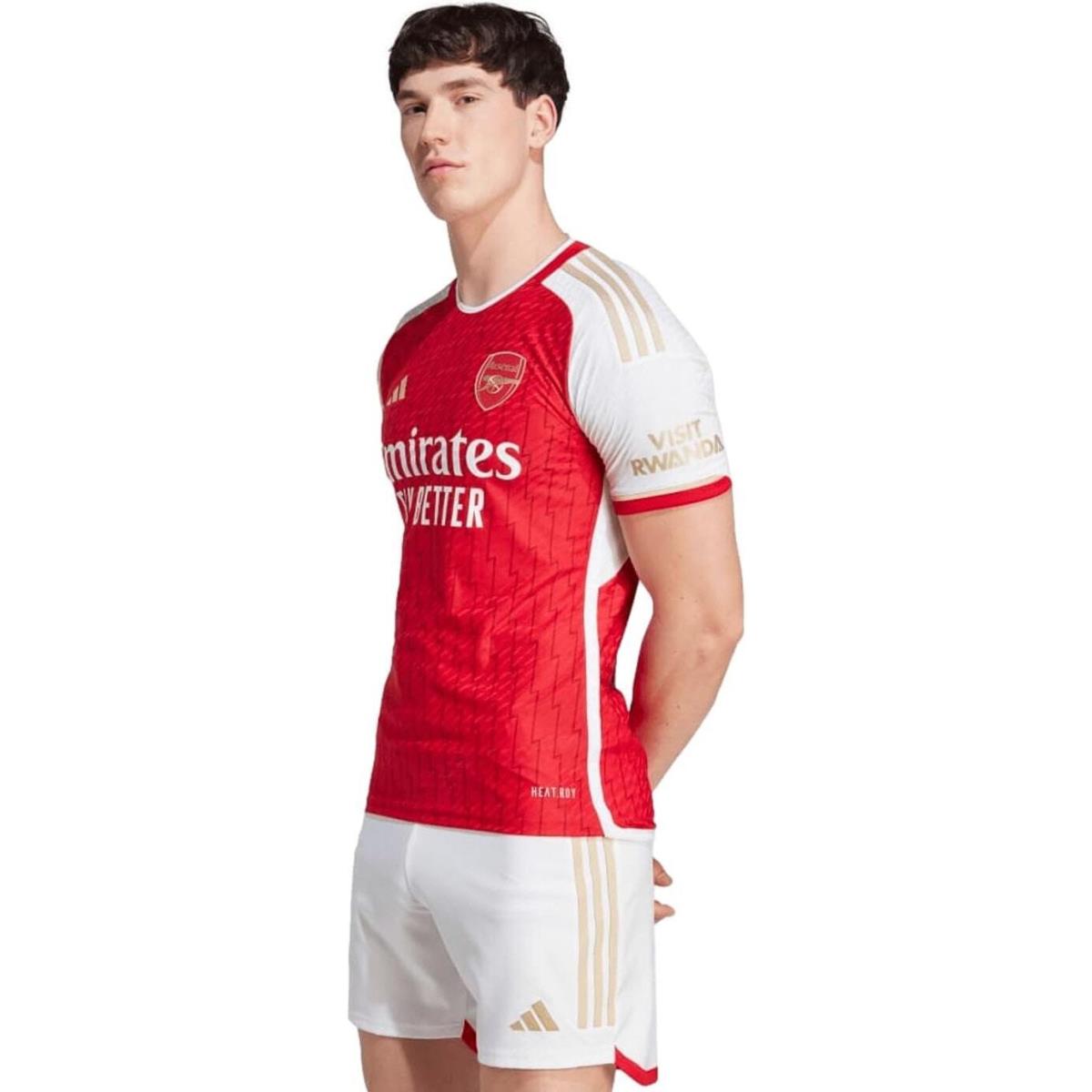 Adidas Men`s Arsenal 23/24 Home Jersey - 20th Anniversary Xxl Red