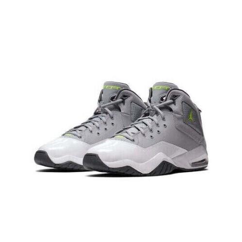 Nike Air Jordan B`loyal Wolf Grey White Volt 315317-017 Men`s Retro - Gray