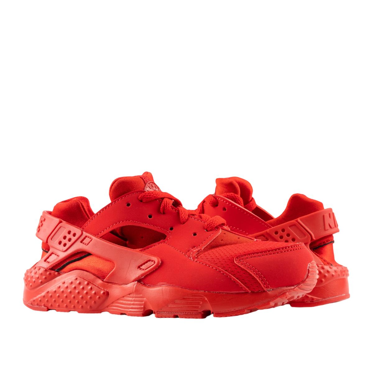 Nike Huarache Run PS University Red Little Kids Running Shoes 704949-600 - University Red/University Red