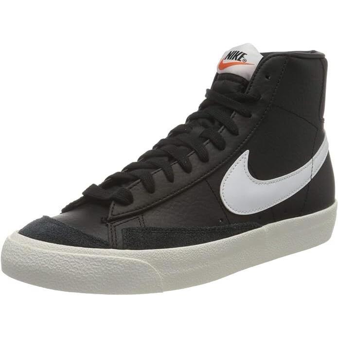 Men`s Nike Blazer Mid `77 Vntg Black/white-sail BQ6806 002 - Black/White-Sail