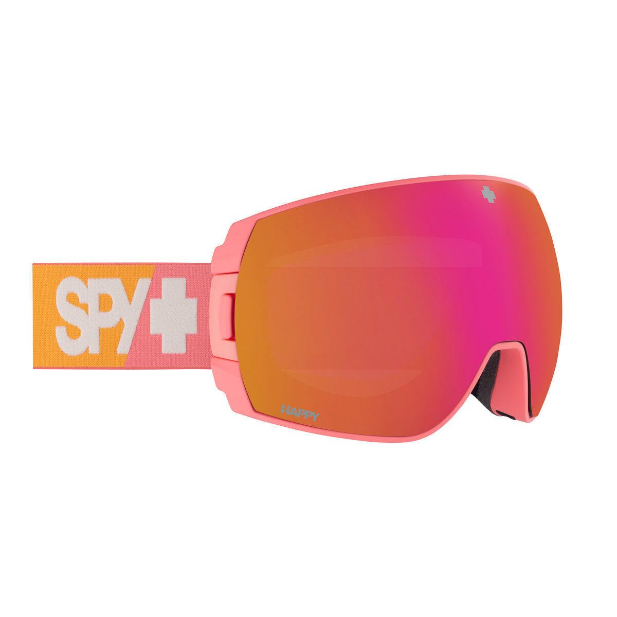 Spy Optics Legacy Se Creamsicle Snow Goggles - Happy Rose Pink Mirror + LL Persimmon Silver Mirror, Frame: Creamsicle, Lens: Happy Rose Pink Mirror + LL Persimmon Silver Mirror