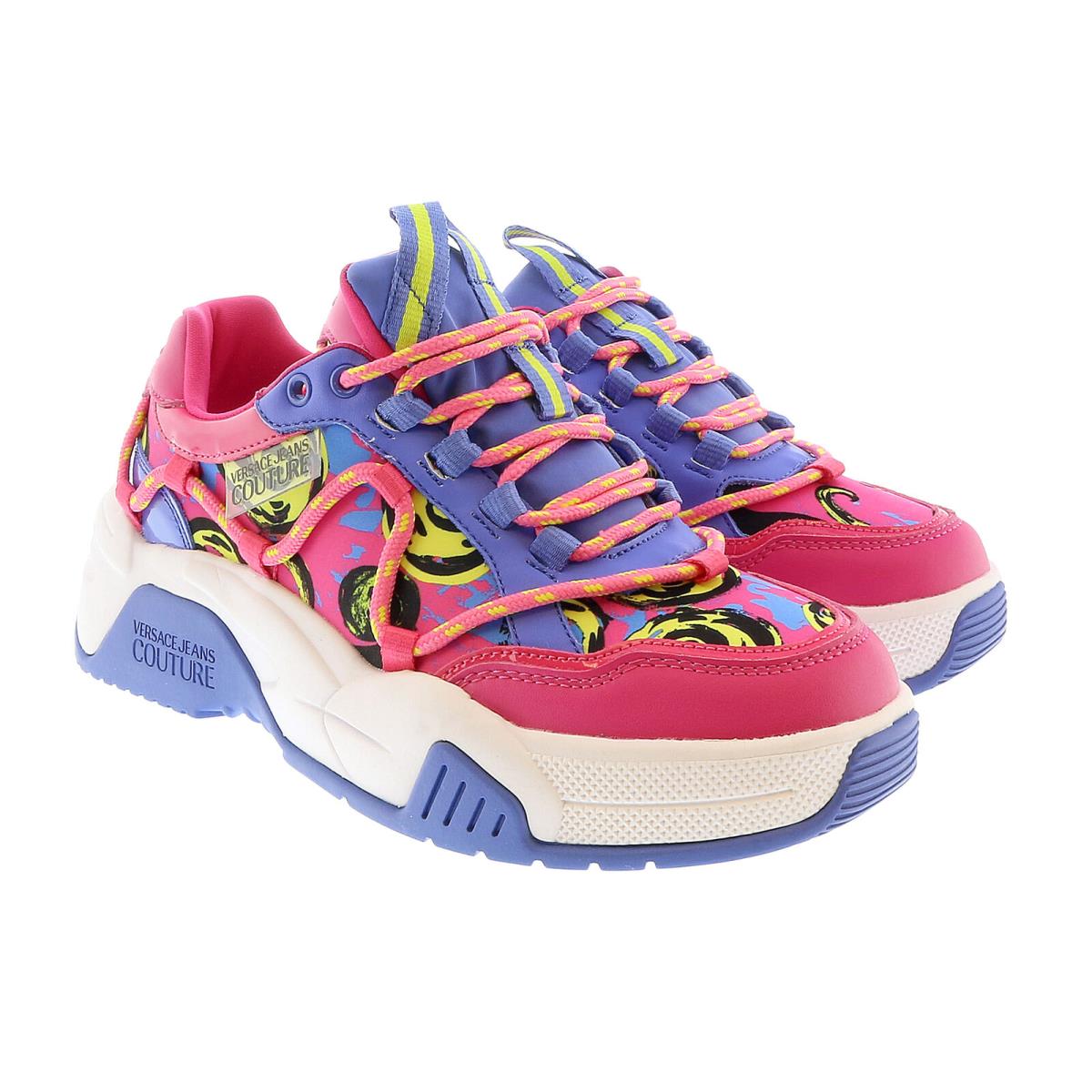 Versace Jeans Couture Multicolor Signature Print Fashion Sneakers-37