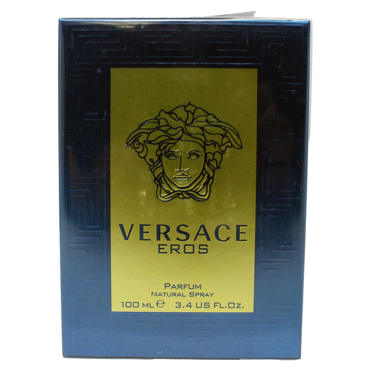 Versace Eros Parfum Natural Spray 3.4 Fl Ounce