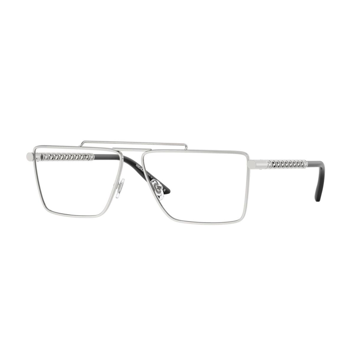 Versace 1295 Eyeglasses 1000 Silver