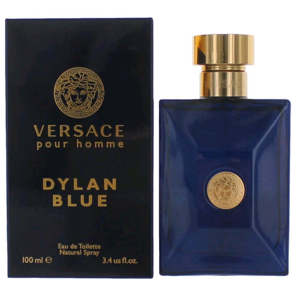 Versace Pour Homme Dylan Blue By Versace 3.4 Oz Edt Spray For Men