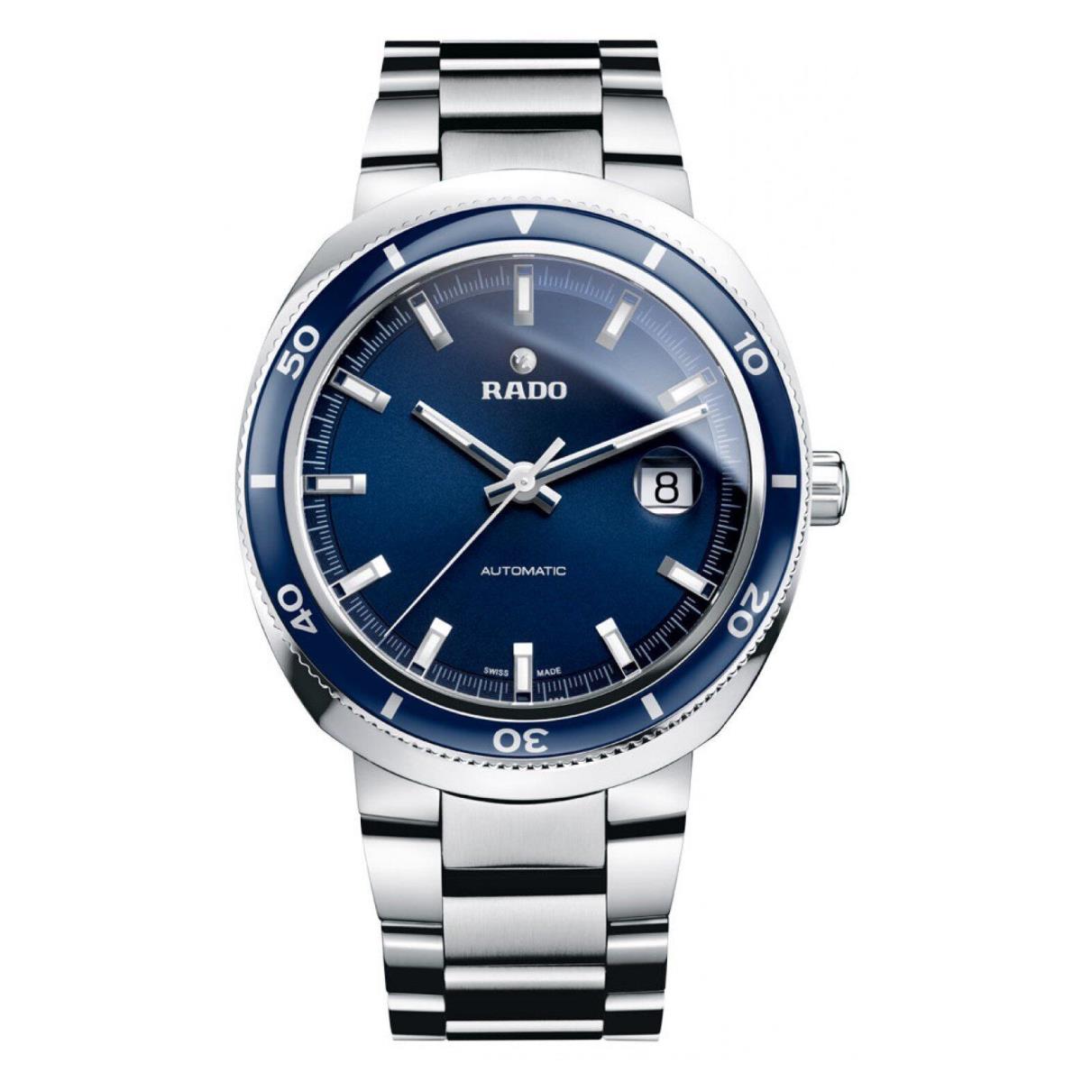 Rado D Star Blue Dial Stainless Steel Mens Watch R15960203