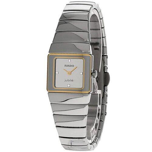 Rado Jubile Silver Dial Ceramic Bracelet Women`s Watch 153.0334.3 Dia