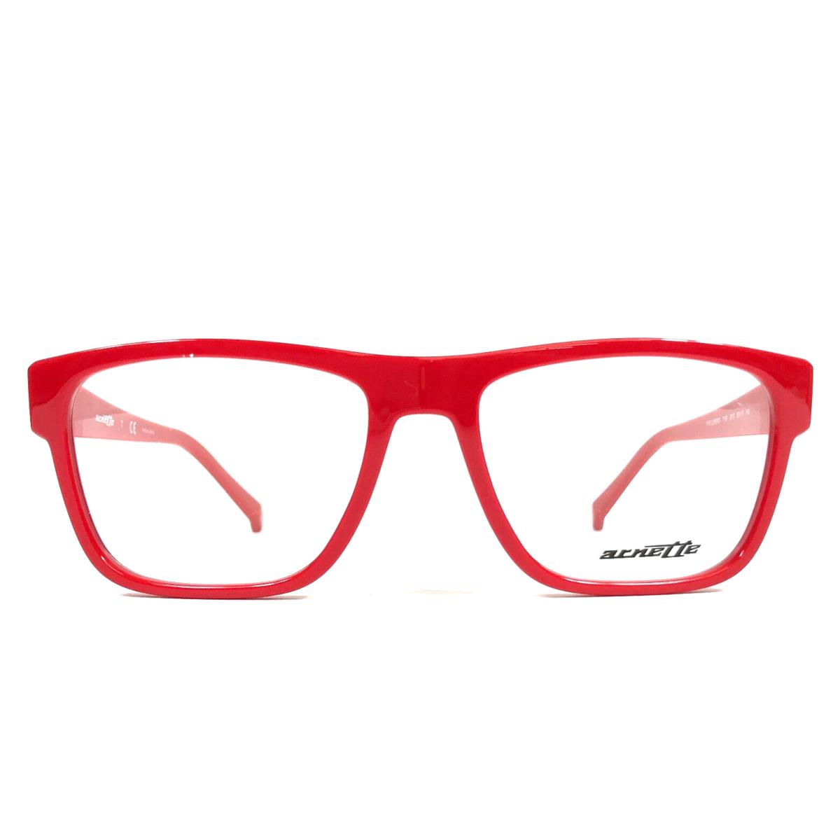 Arnette Eyeglasses Frames Kreuzberg 7169 2610 Red Square Full Rim 55-17-145