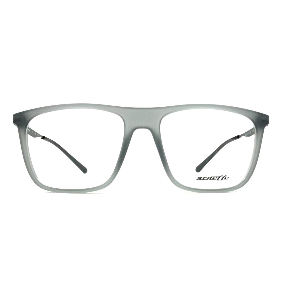 Arnette Eyeglasses Frames Shove IT 7145 2525 Matte Gray Black Square 55-17-140