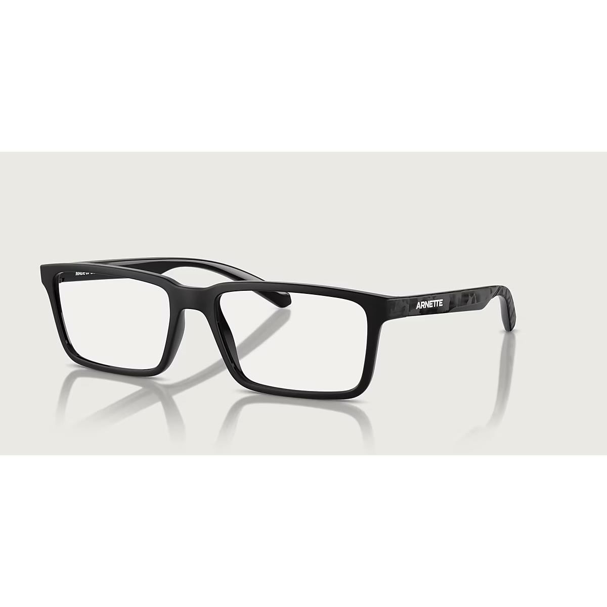 Arnette Koko AN7253 Eyeglasses 55-17-140 w/ Case Black