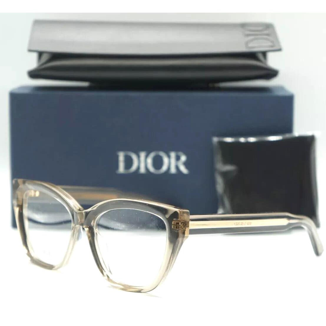 Christian Dior Diorspirito B3I 5500 Crystal Light Green Sunglasses 54-16