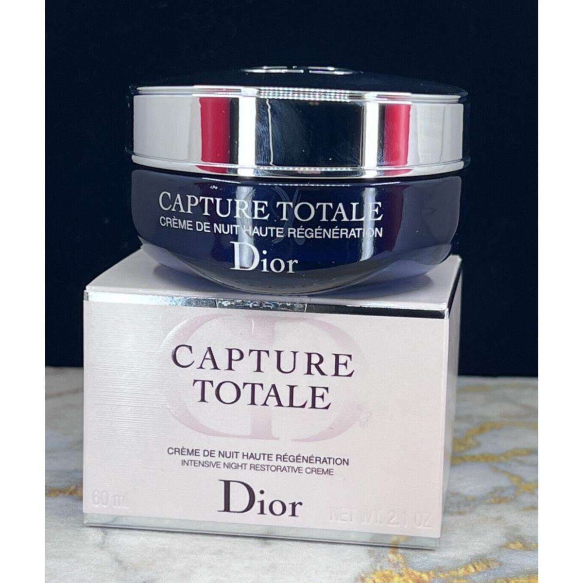 Capture Totale Dior Intensive Night Restorative Creme 2.1 oz