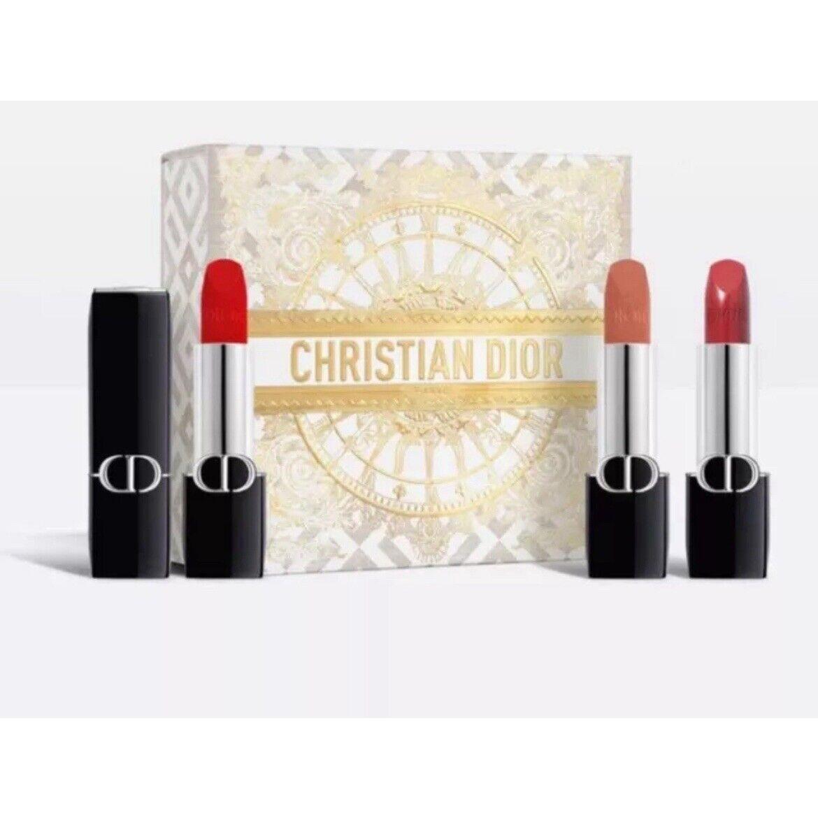 Dior Rouge Dior Holiday Gift Set 2024 Limited Edition Gift Wrapped