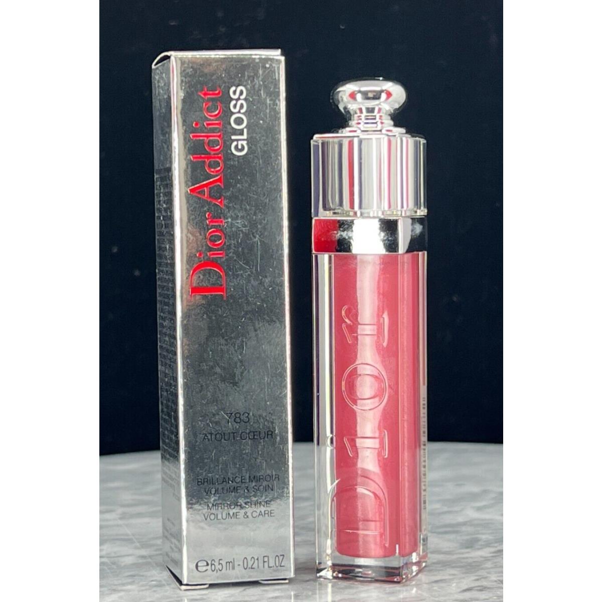 Dior Addict Gloss 783 Atout Coeur Shine Volume Care 0.21 oz