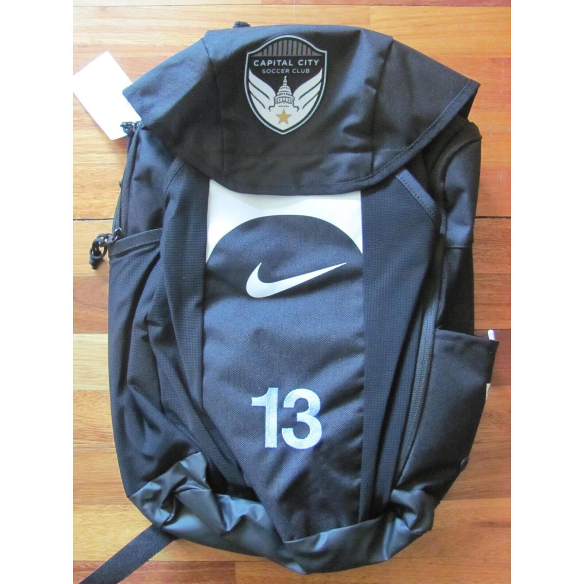 Capital City Soccer Club 13 Manchaca Texas Nike Academy Club Team Backpack