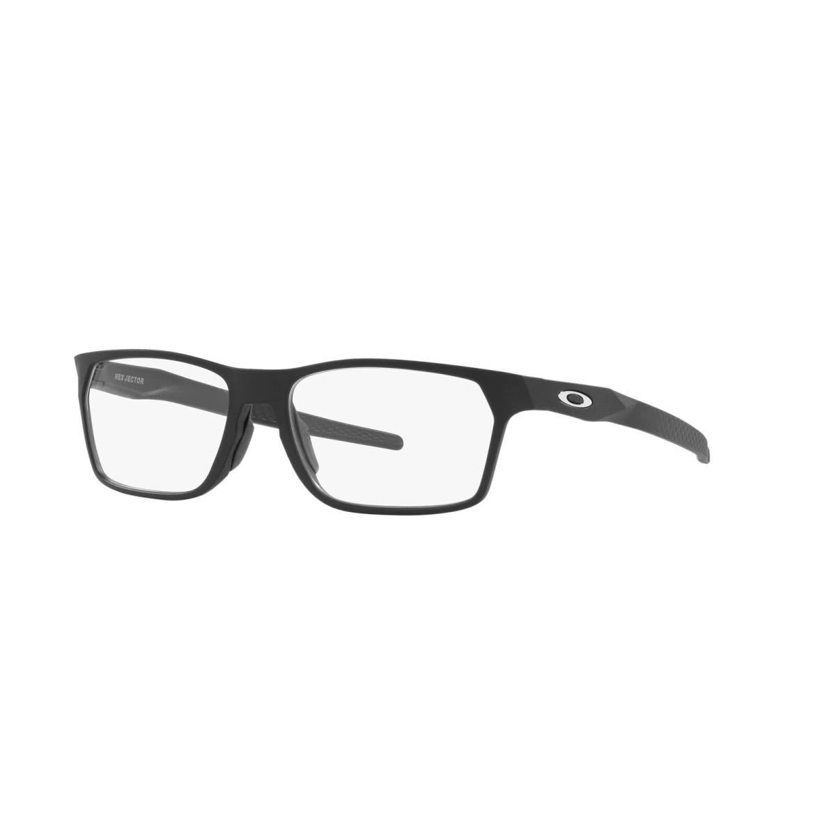 Oakley Men`s Ox8032 Hex Jector 0155 Satin Black/demo Lens 55 mm