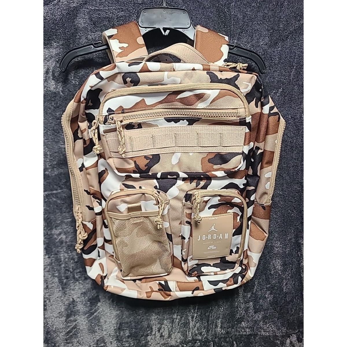 Nike Air Jordan Hesi Backpack Limited Release Sand Camo 15 Laptop Bag