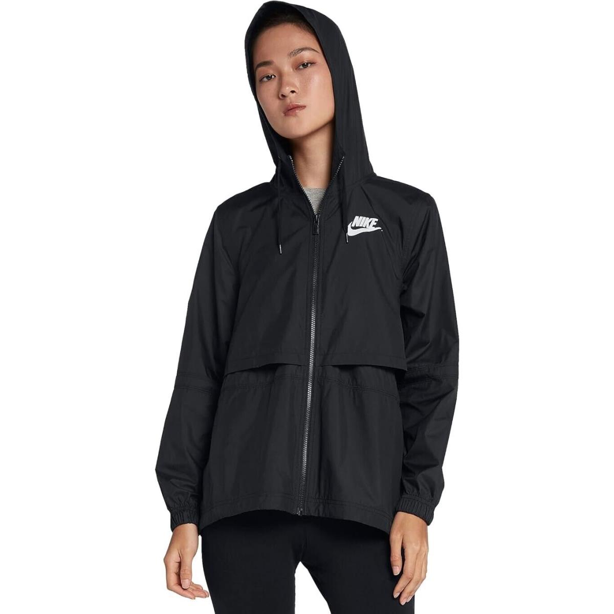 Nike Sportswear Repel Essentials DQ3352-010 Women`s Woven Jacket sz Medium